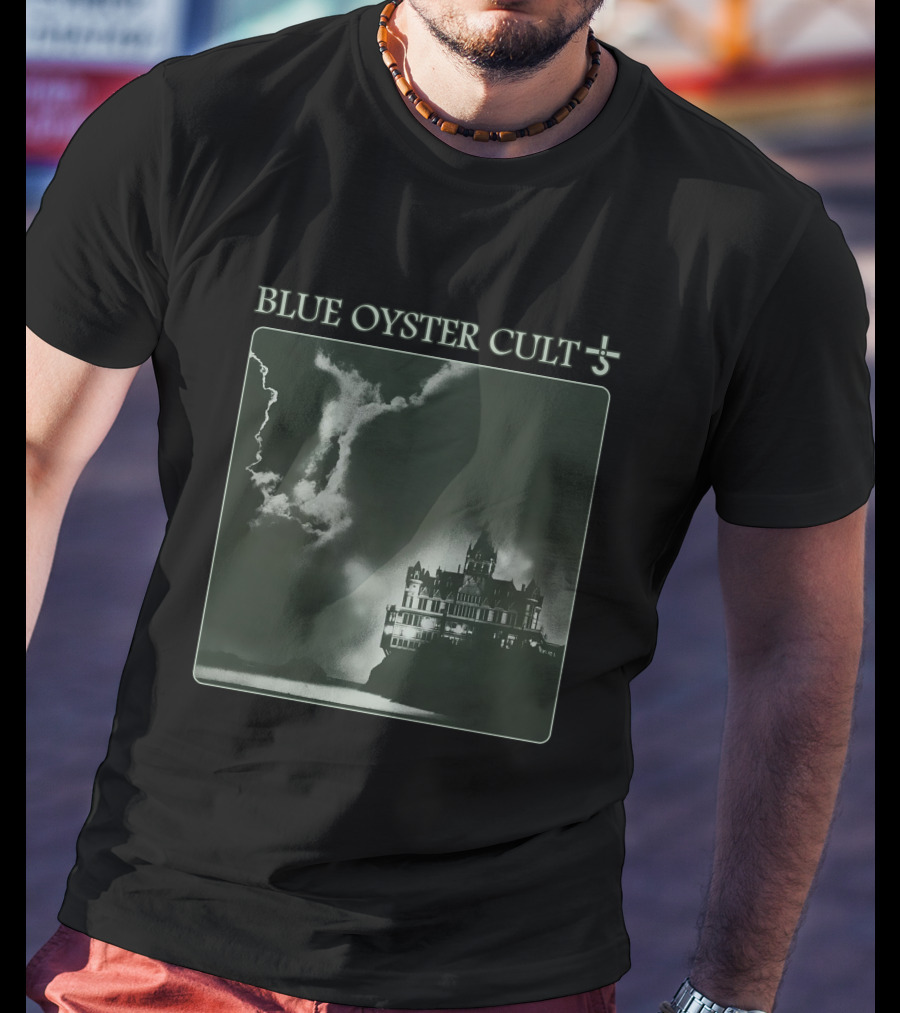 Blue Oyster Cult Castle Lightning Storm T-Shirt