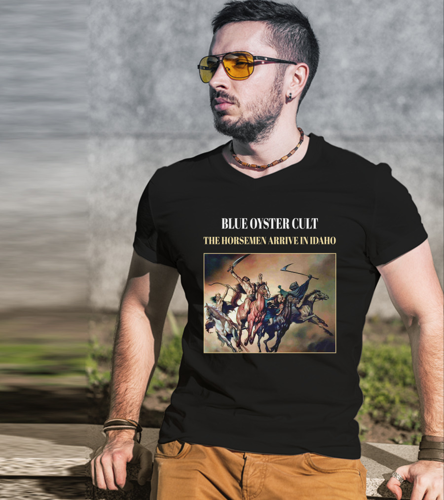 Blue Oyster Cult The Horsemen Arrive In Idaho T-Shirt