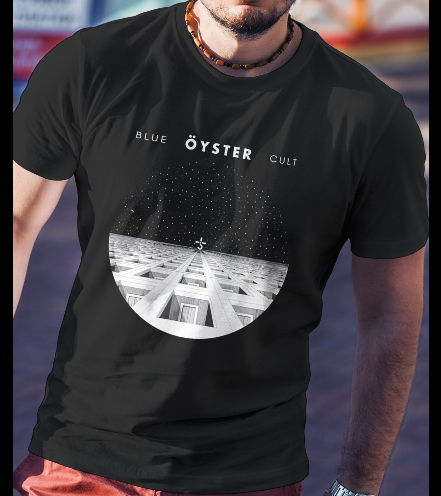 Blue Öyster Cult Geometric Space T-Shirt