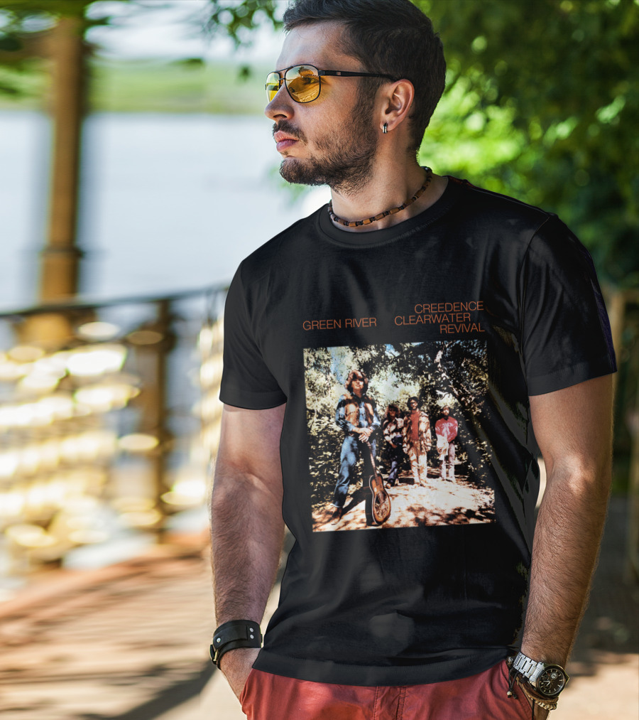 Green River Creedence Clearwater Revival Album Cover Photo T-Shirt