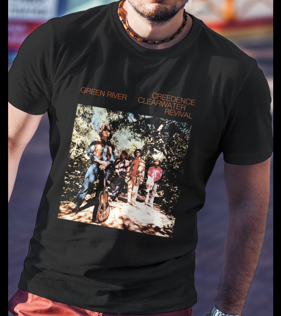 Green River Creedence Clearwater Revival Album Cover Photo T-Shirt