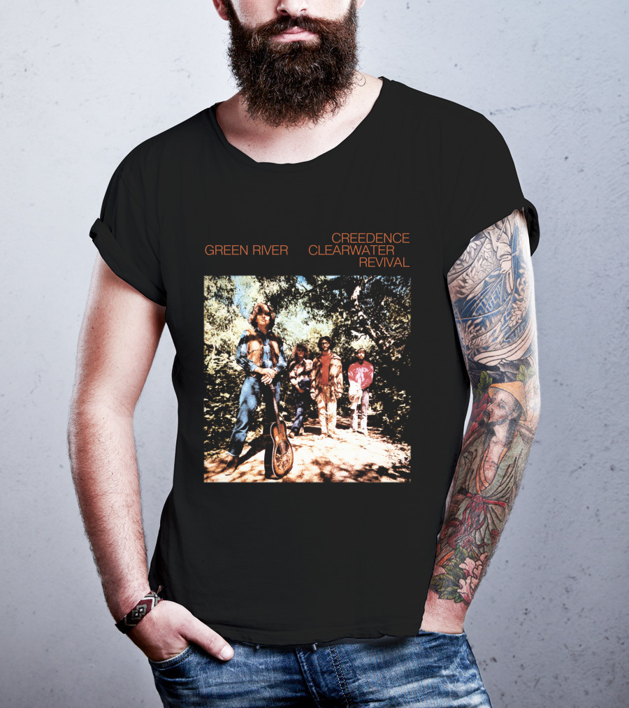 Green River Creedence Clearwater Revival Album Cover Photo T-Shirt