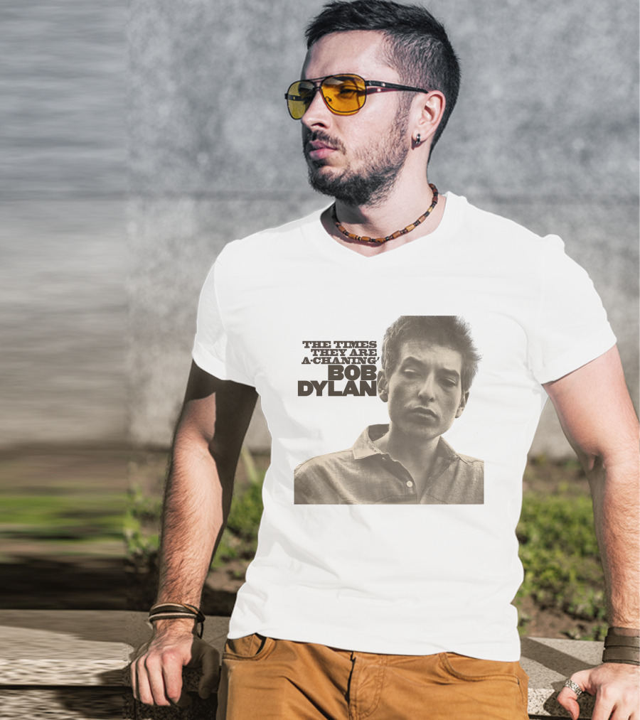 The Times They Are A-Changin' Bob Dylan T-Shirt