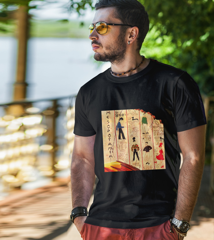 The B-52'S Mesopotamia Vintage Band Art T-Shirt