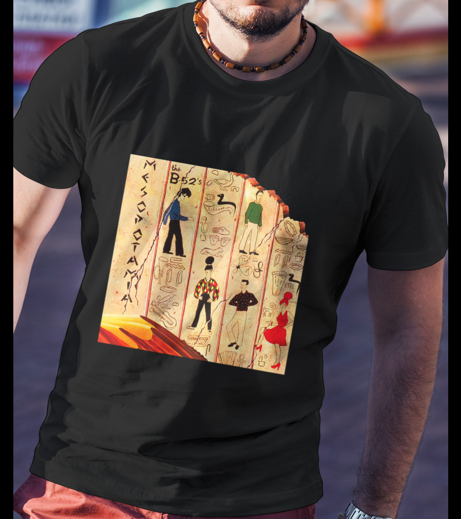 The B-52'S Mesopotamia Vintage Band Art T-Shirt