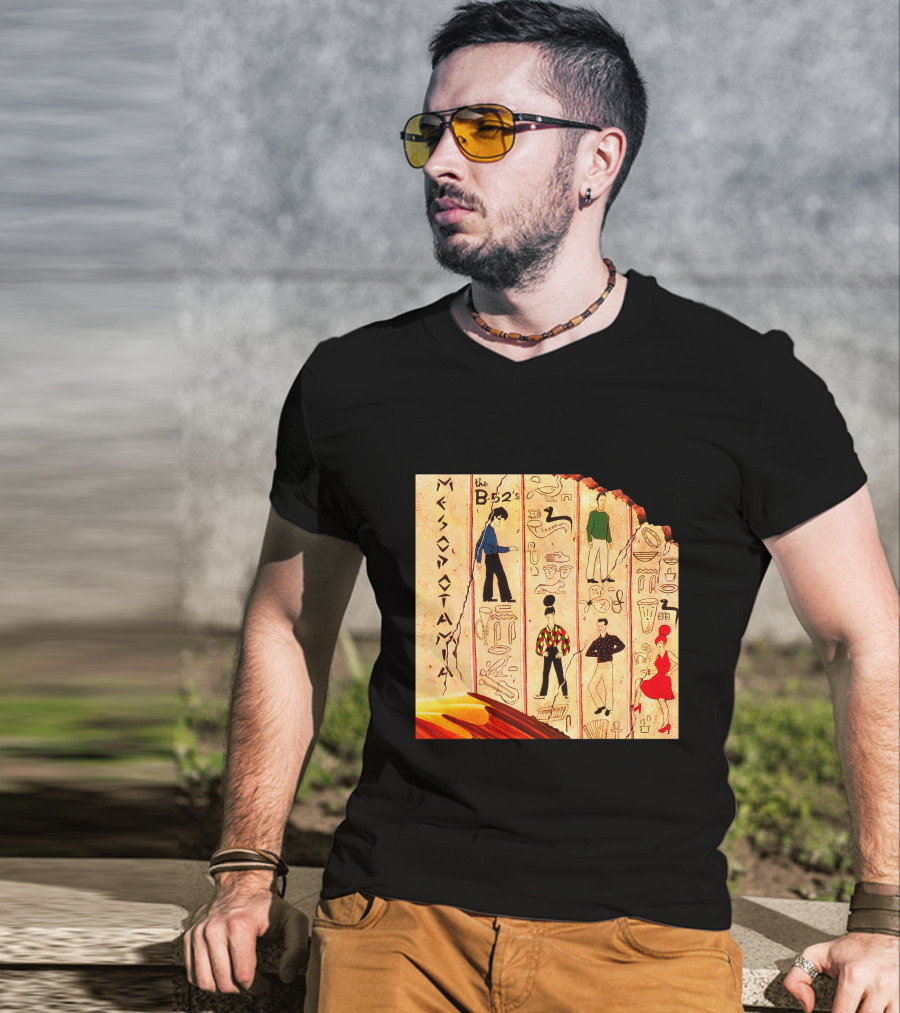 The B-52'S Mesopotamia Vintage Band Art T-Shirt