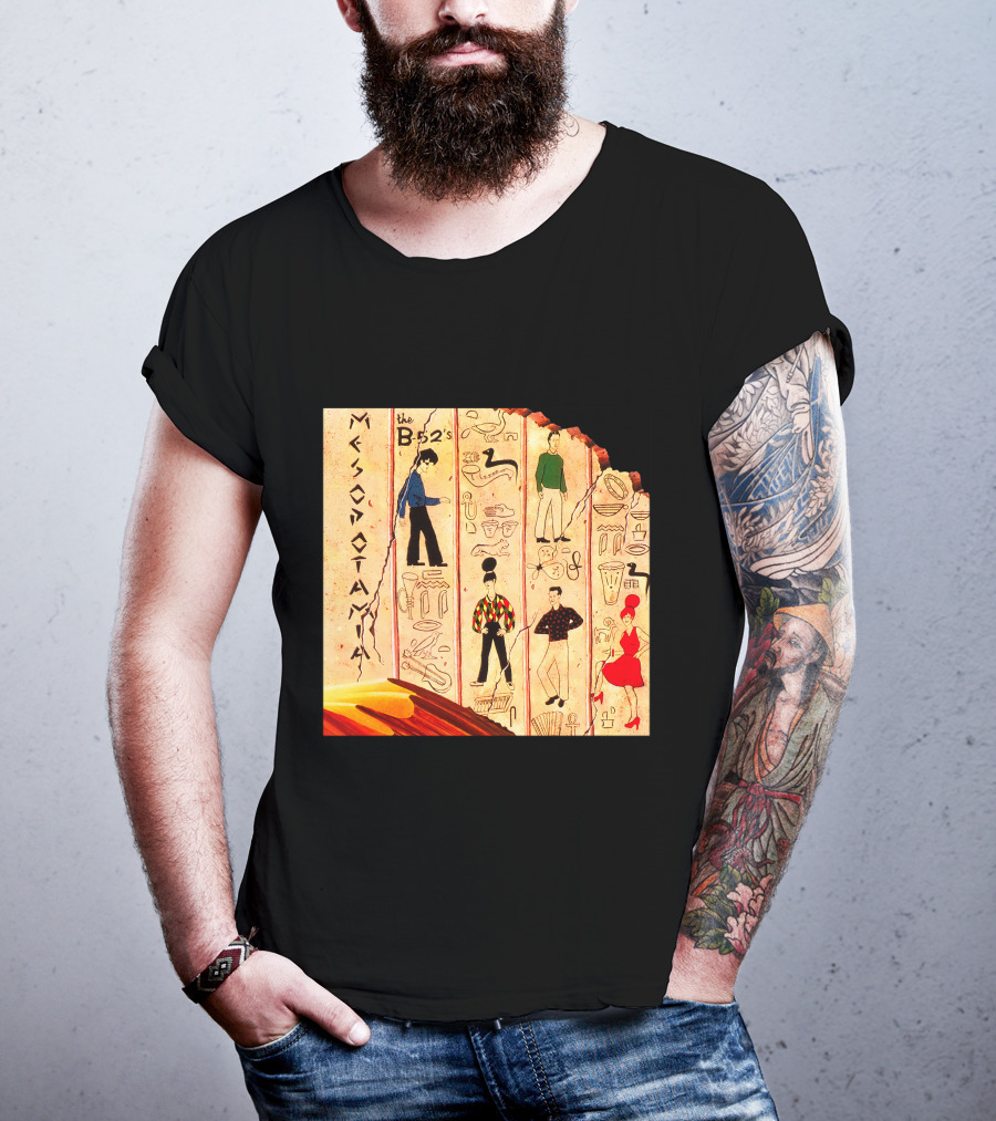 The B-52'S Mesopotamia Vintage Band Art T-Shirt