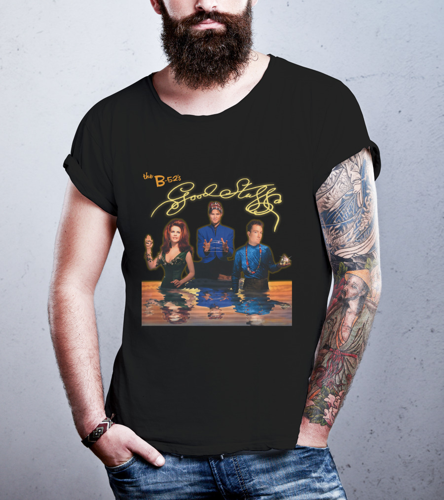 The B-52'S Good Stuff Album Cover Art Water Reflection T-Shirt