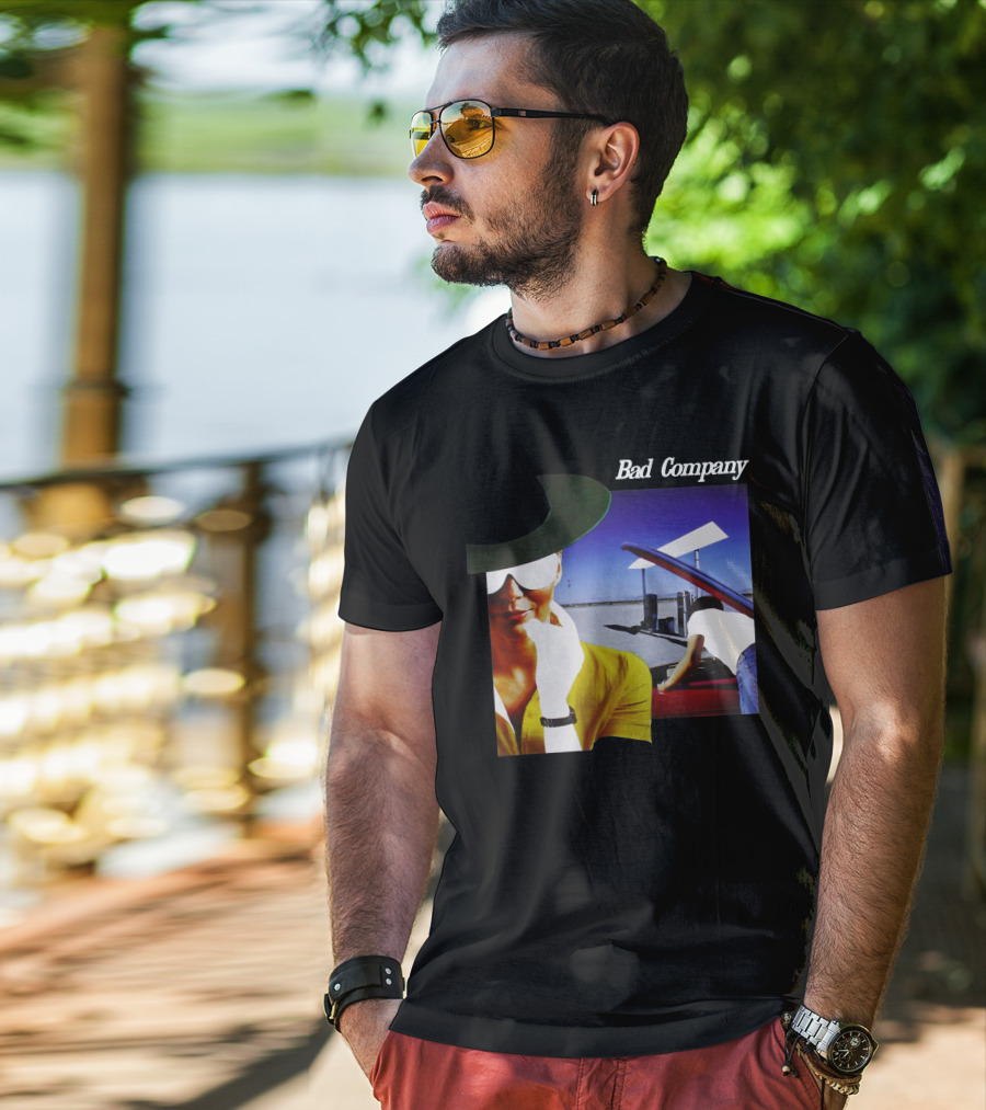 Bad Company Cool Snap Gas Station Visual T-Shirt