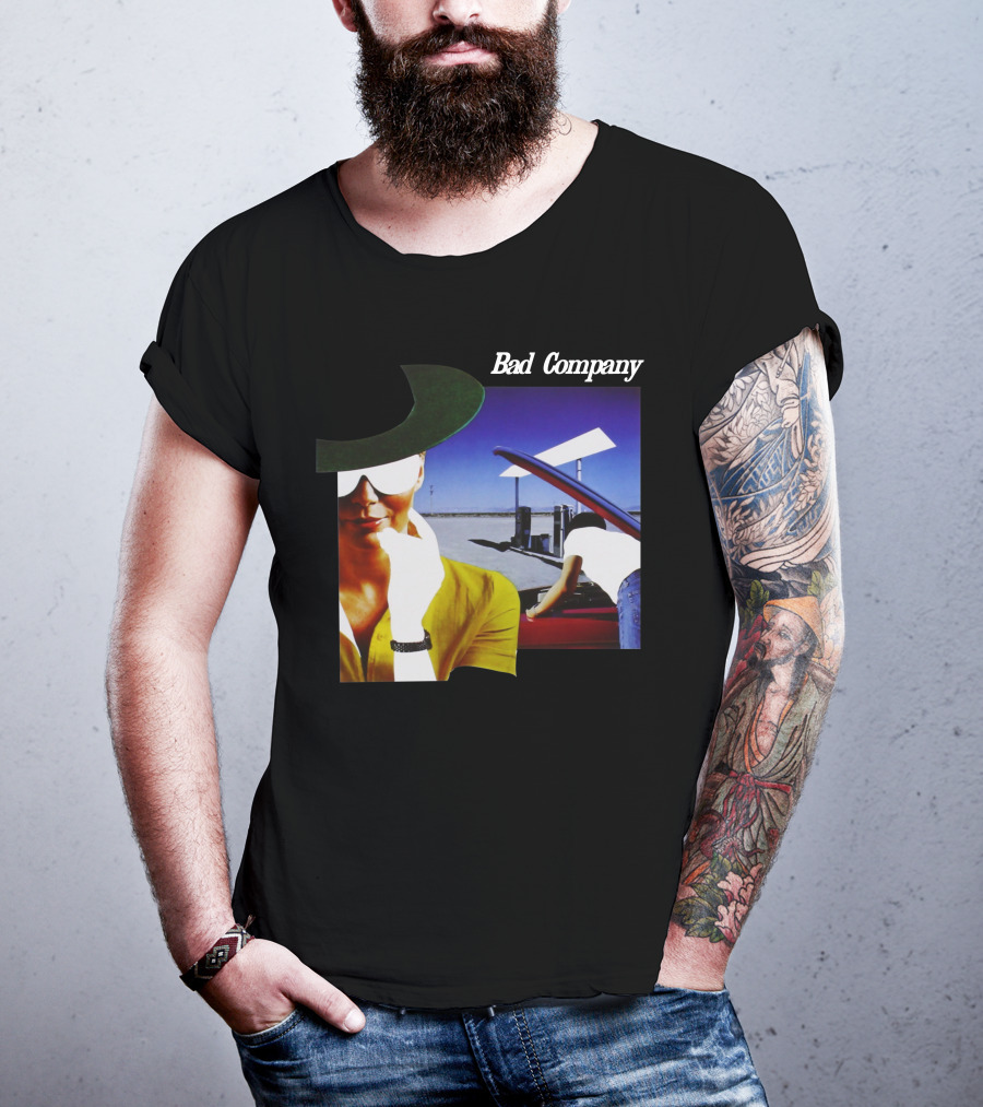 Bad Company Cool Snap Gas Station Visual T-Shirt