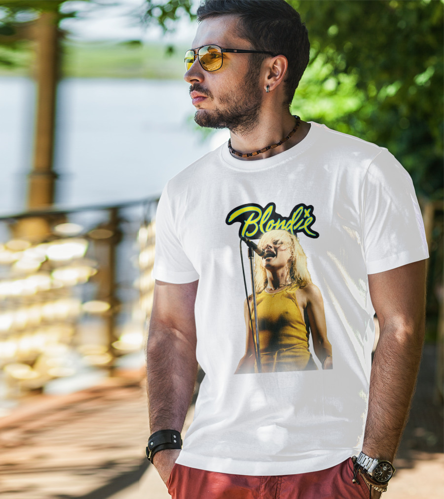 Blondie Bld 21 Vintage Concert Photo T-Shirt