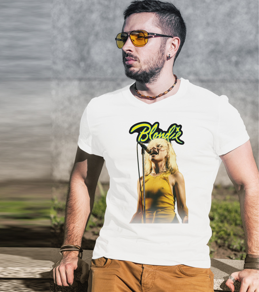 Blondie Bld 21 Vintage Concert Photo T-Shirt