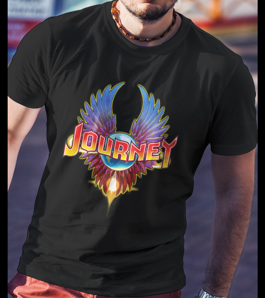 Journey Band Iconic Winged Logo T-Shirt