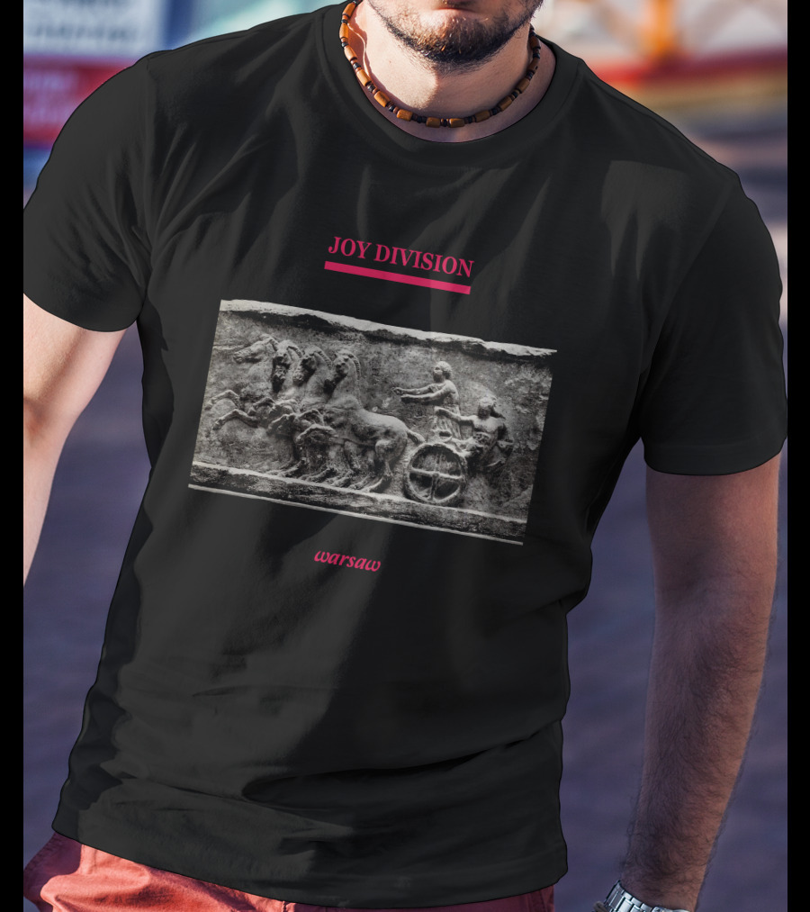 Joy Division Warsaw Chariot Relief Roman Art T-Shirt