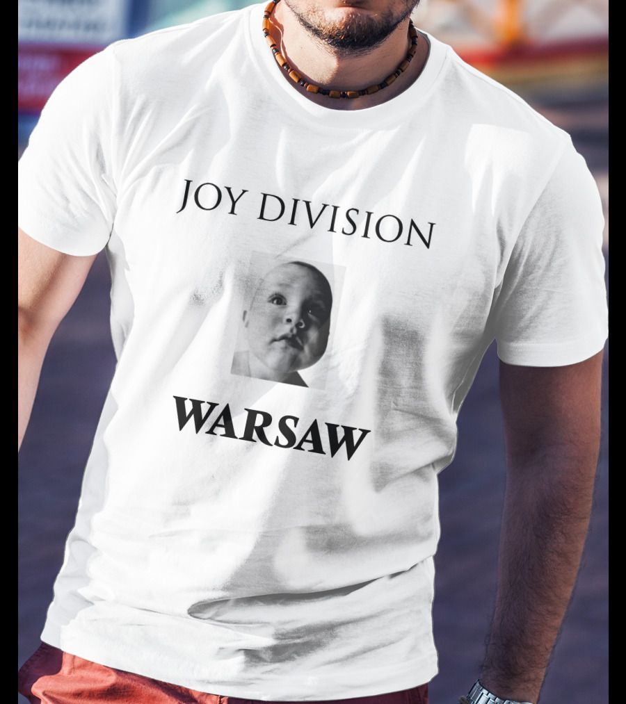 Joy Division Warsaw Baby Photo Album Cover T-Shirt