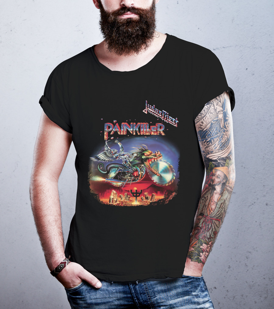 Judas Priest Painkiller Album Artwork Jdpr T-Shirt