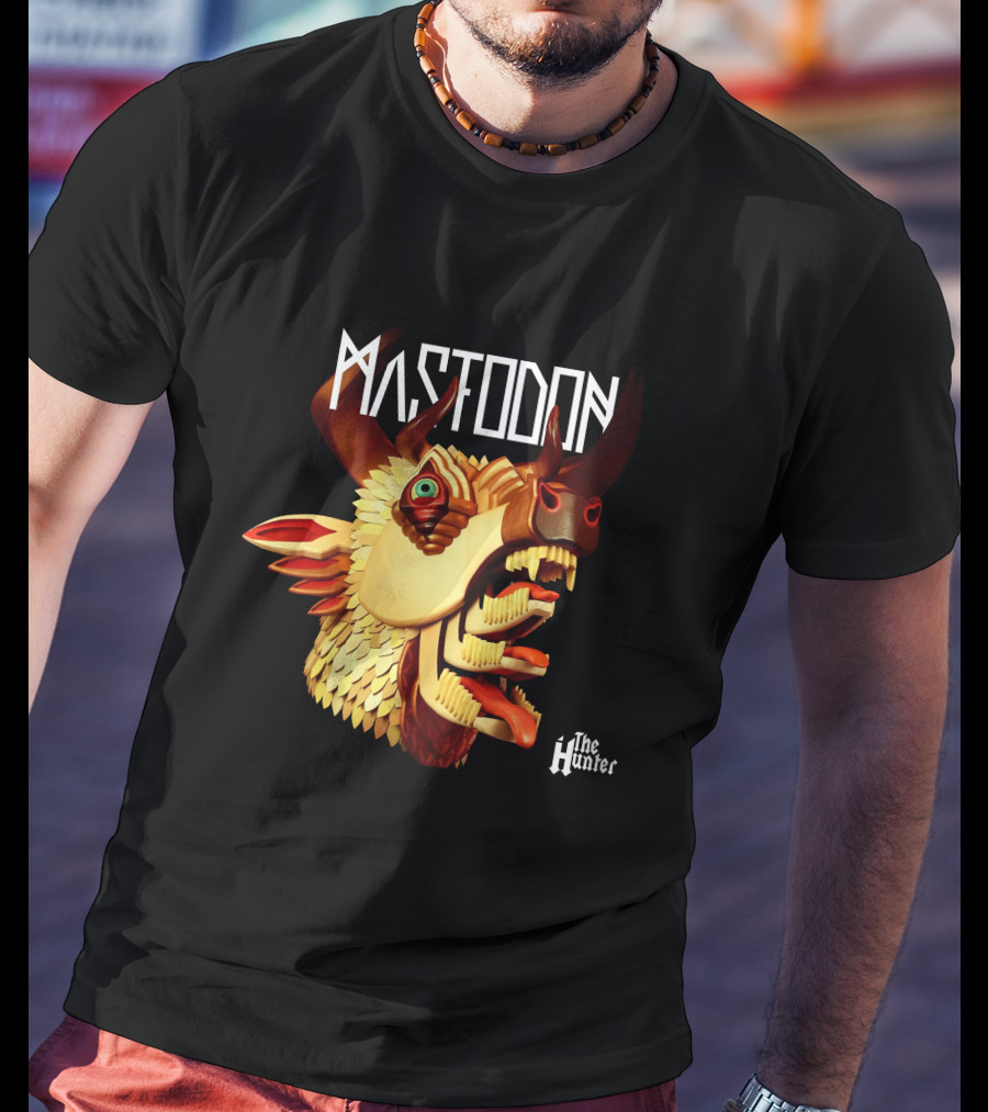 Mastodon The Hunter 3D Animal Head T-Shirt
