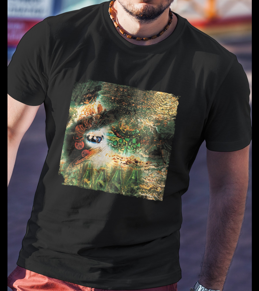 Pfl(33) Psychedelic Essence And Planetary Fusion T-Shirt