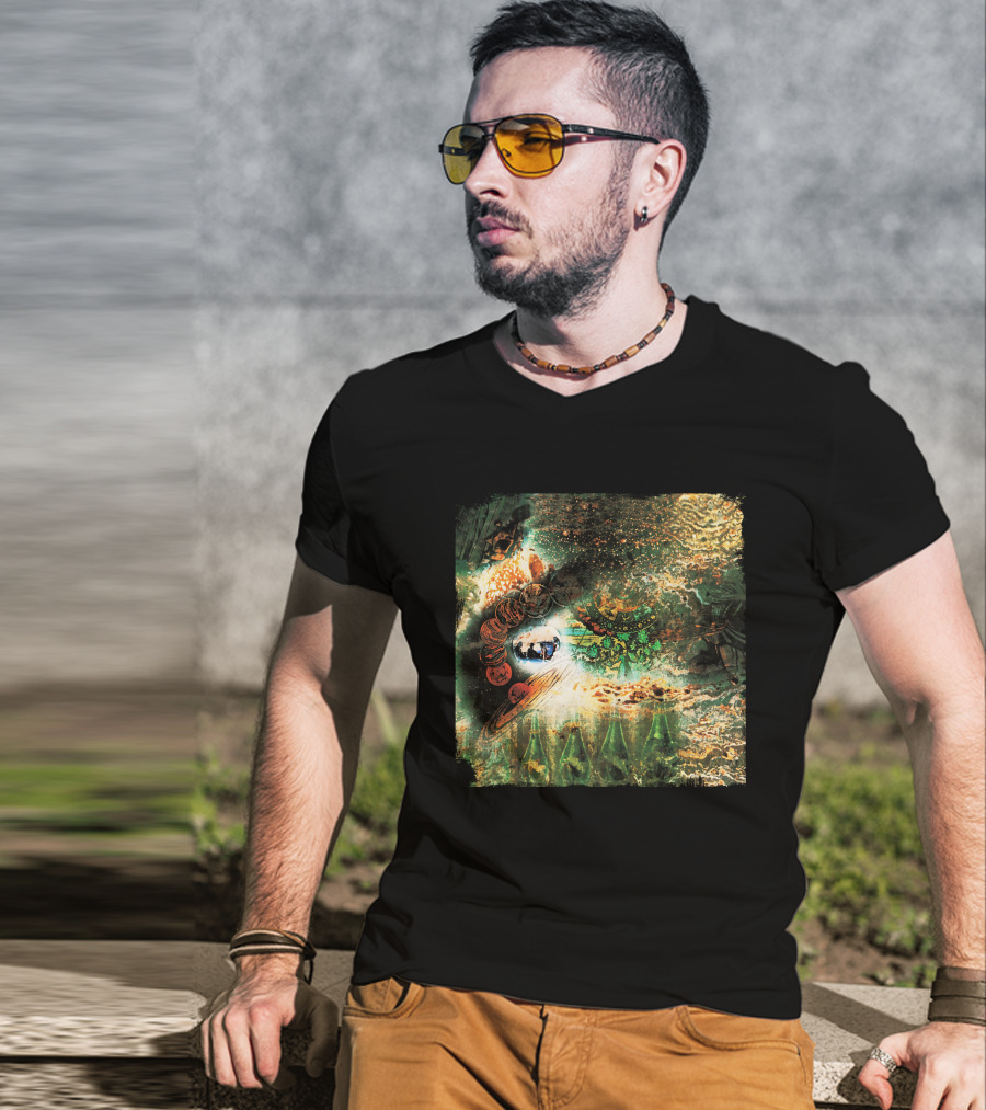 Pfl(33) Psychedelic Essence And Planetary Fusion T-Shirt