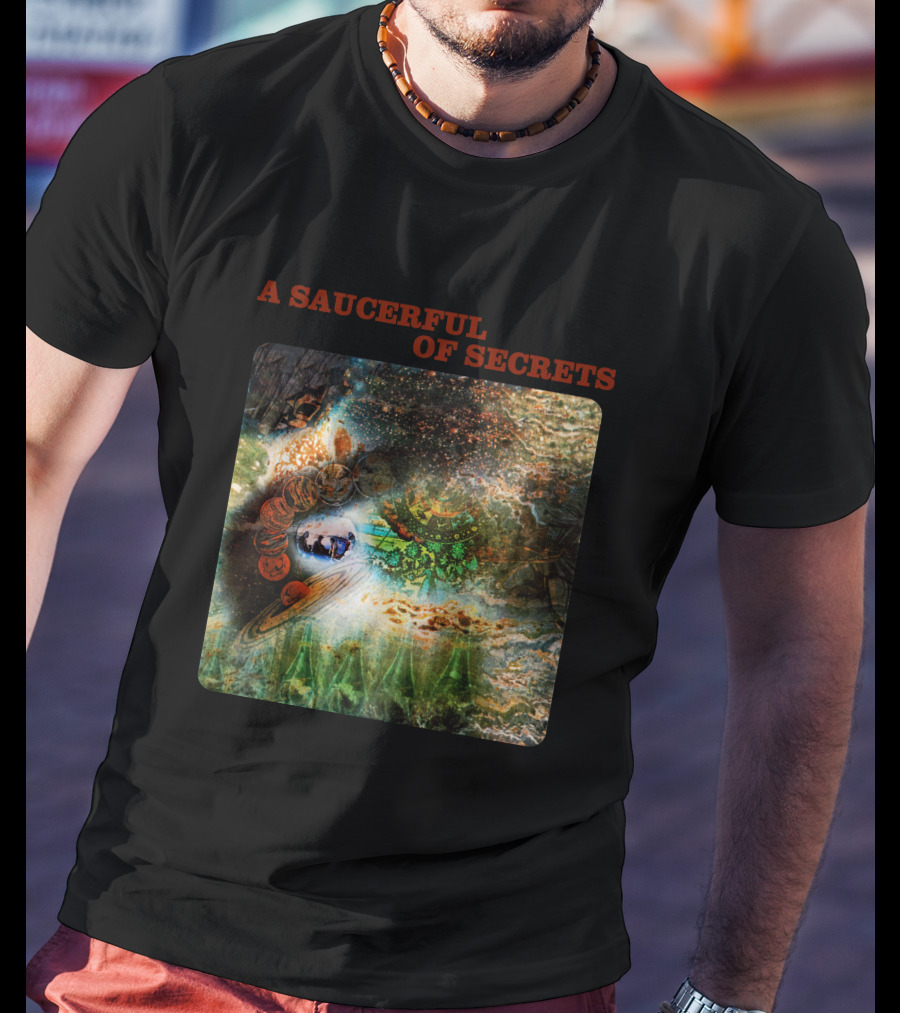 A Saucerful Of Secrets Psychedelic Cosmic T-Shirt