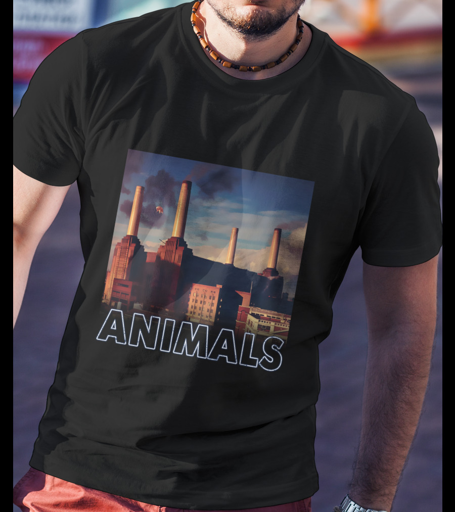 Animals Pfl 19 Power Station Clouds T-Shirt