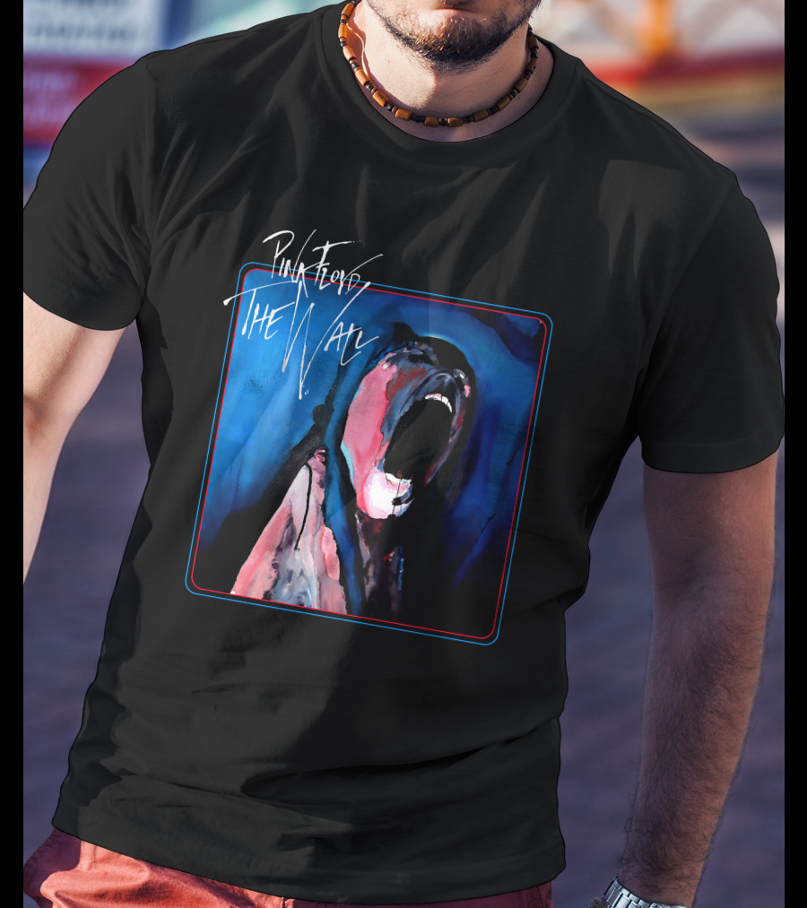 Pink Floyd The Wall Album Cover Art Scream T-Shirt
