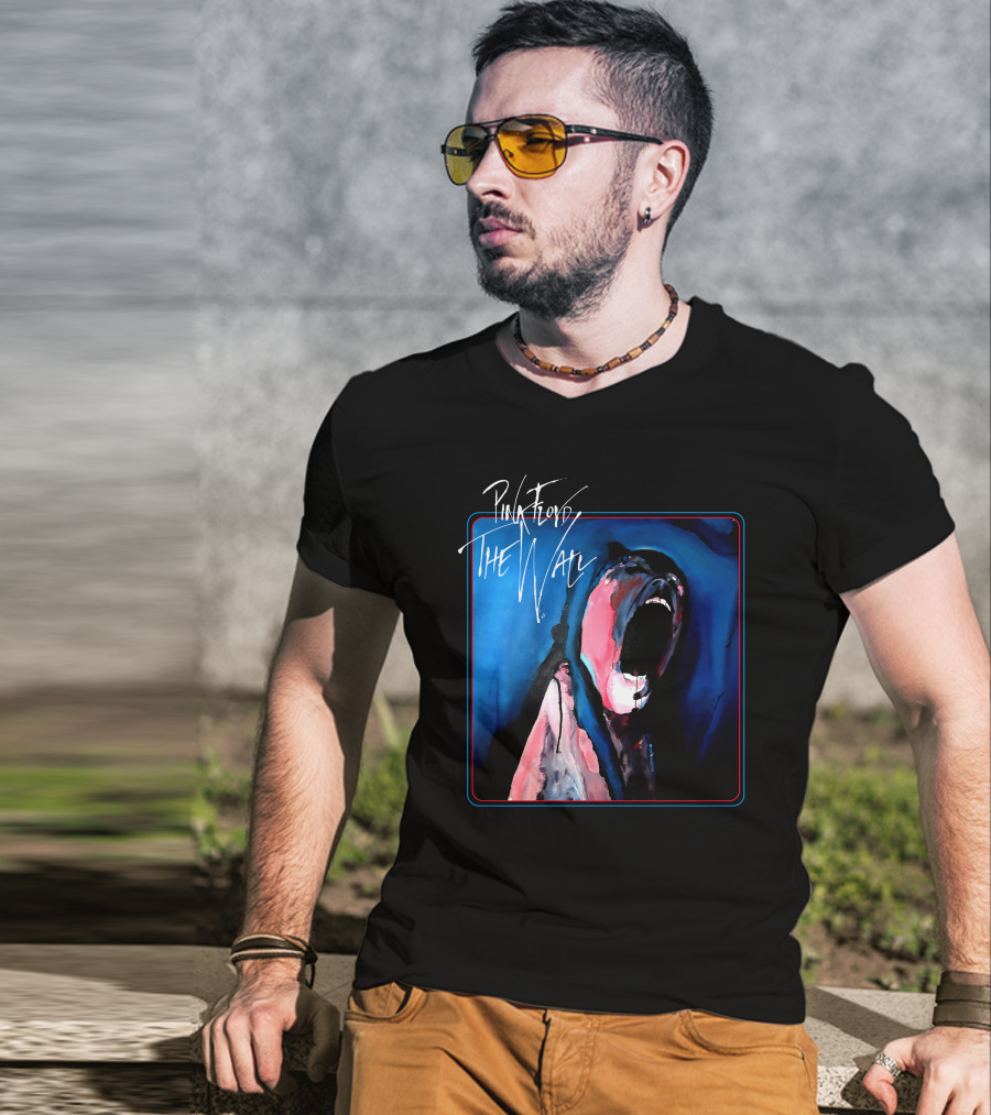 Pink Floyd The Wall Album Cover Art Scream T-Shirt