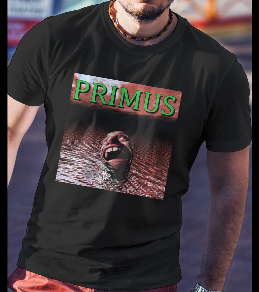 Primus Surreal Floating Head In Water T-Shirt