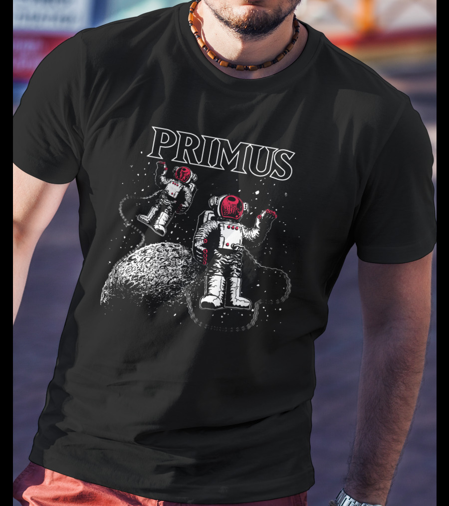 Primus Astronauts On Moon Adventure T-Shirt
