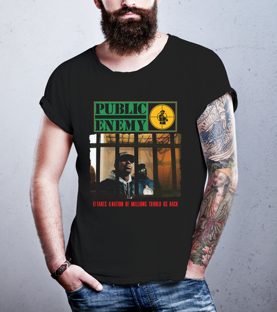 Public Enemy It Takes A Nation Of Millions To Hold Us Back T-Shirt
