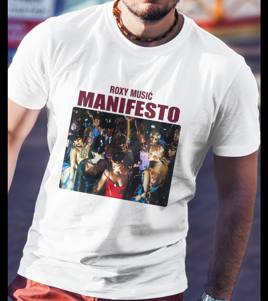 Roxy Music Manifesto Album Cover Artwork T-Shirt