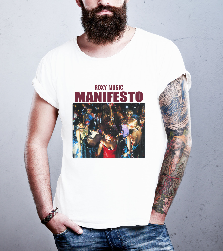 Roxy Music Manifesto Album Cover Artwork T-Shirt