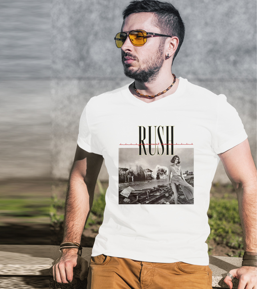 Rush Permanent Waves 18 Storm Woman T-Shirt