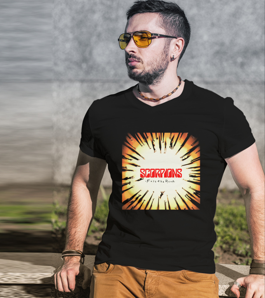 Scorpions Face The Heat Album Cover T-Shirt