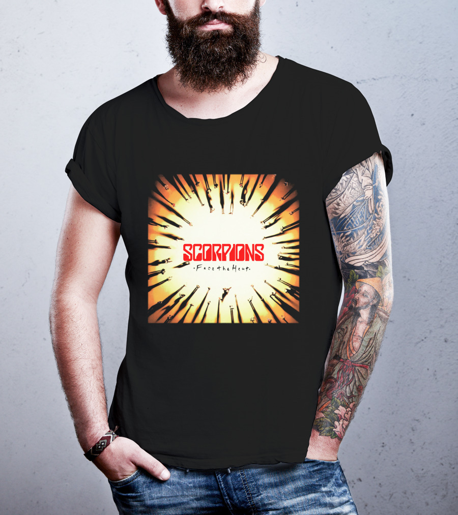 Scorpions Face The Heat Album Cover T-Shirt