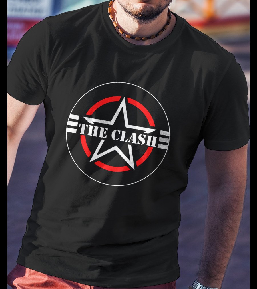 The Clash Star Circle T-Shirt