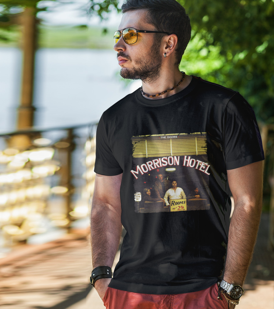 The Doors Morrison Hotel Classic Album Cover T-Shirt