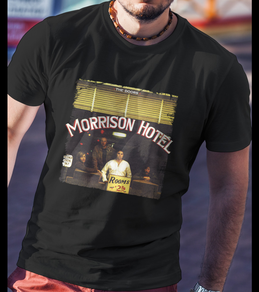The Doors Morrison Hotel Classic Album Cover T-Shirt