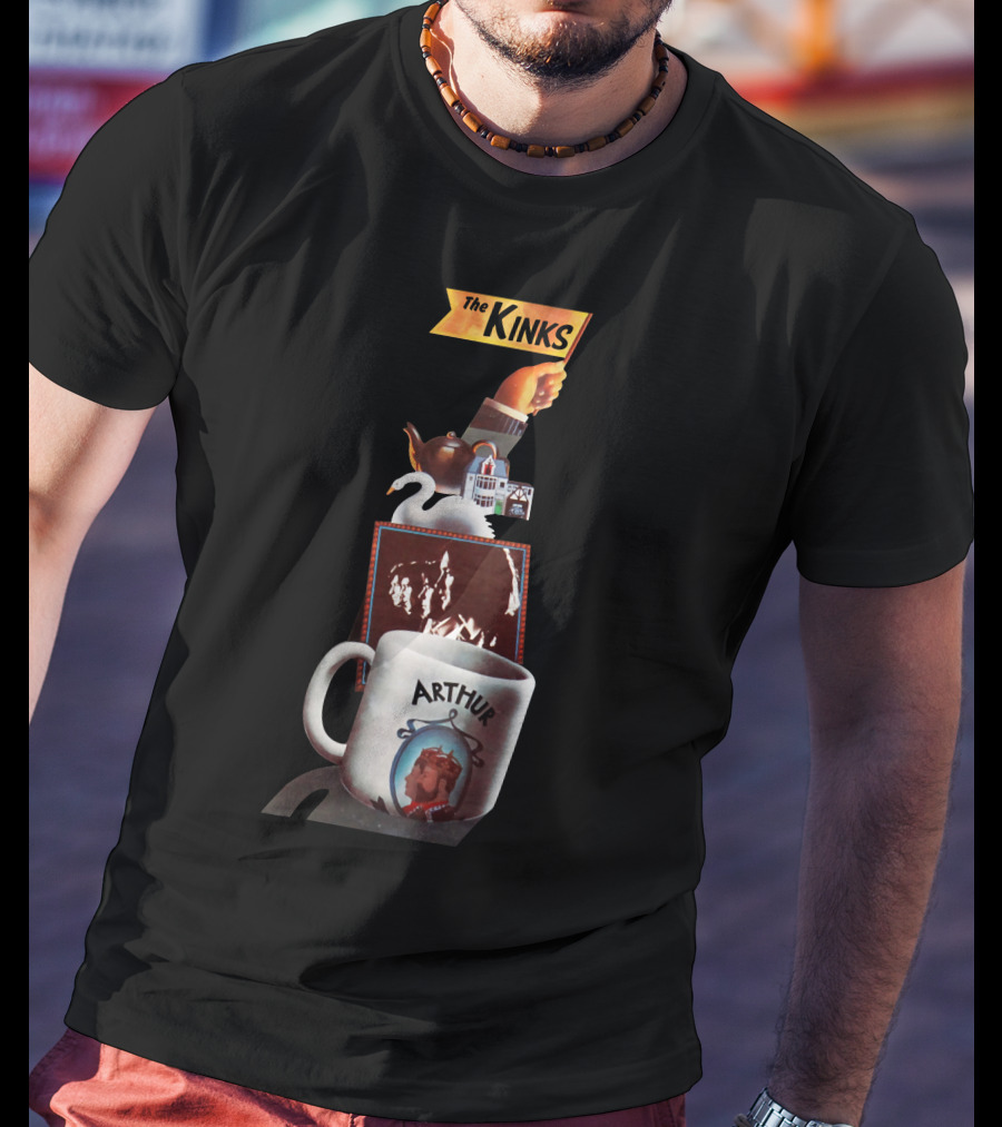 The Kinks Arthur Album Cover Artwork Mug And Teapot T-Shirt