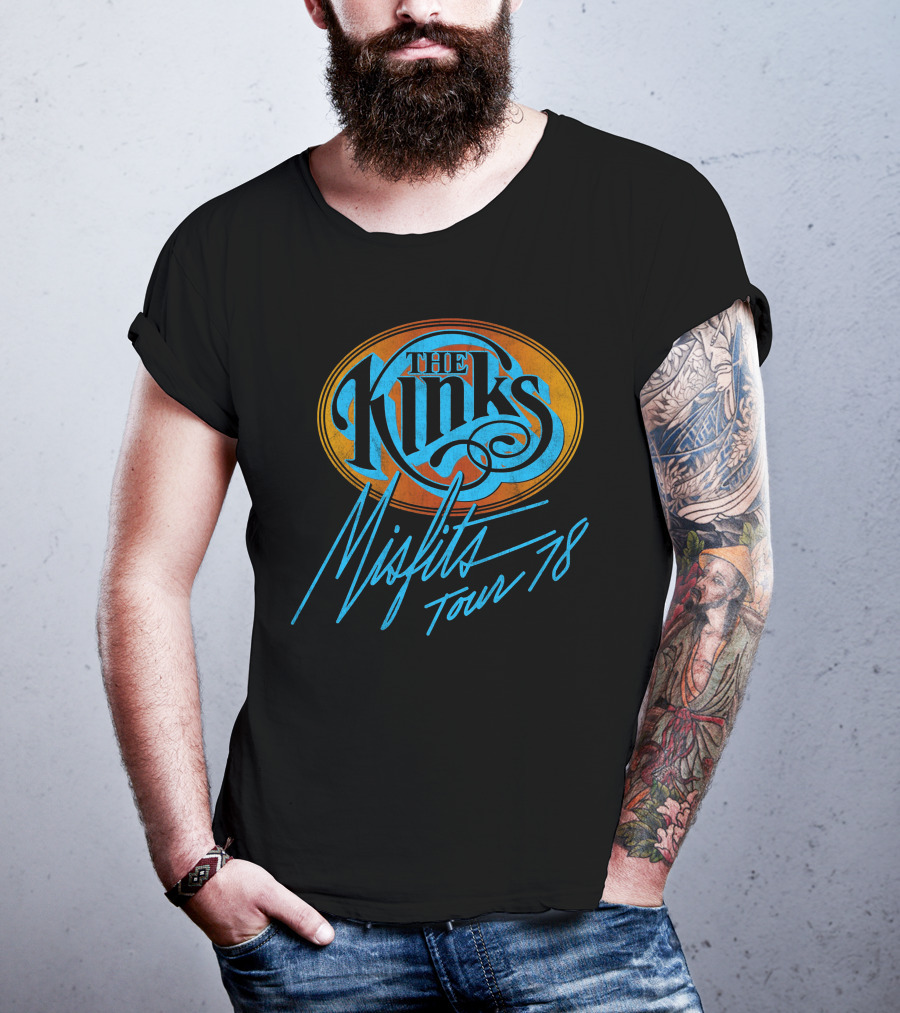 The Kinks Misfits Tour '78 T-Shirt