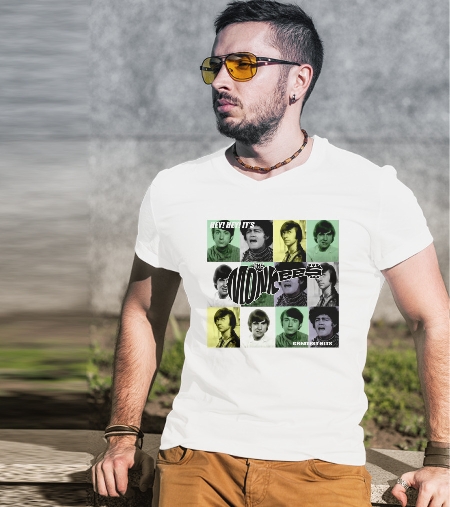 Hey! Hey! It's The Monkees Greatest Hits T-Shirt