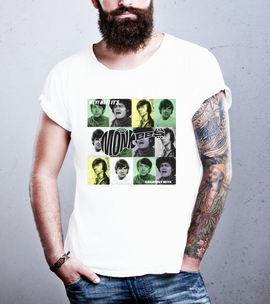 Hey! Hey! It's The Monkees Greatest Hits T-Shirt