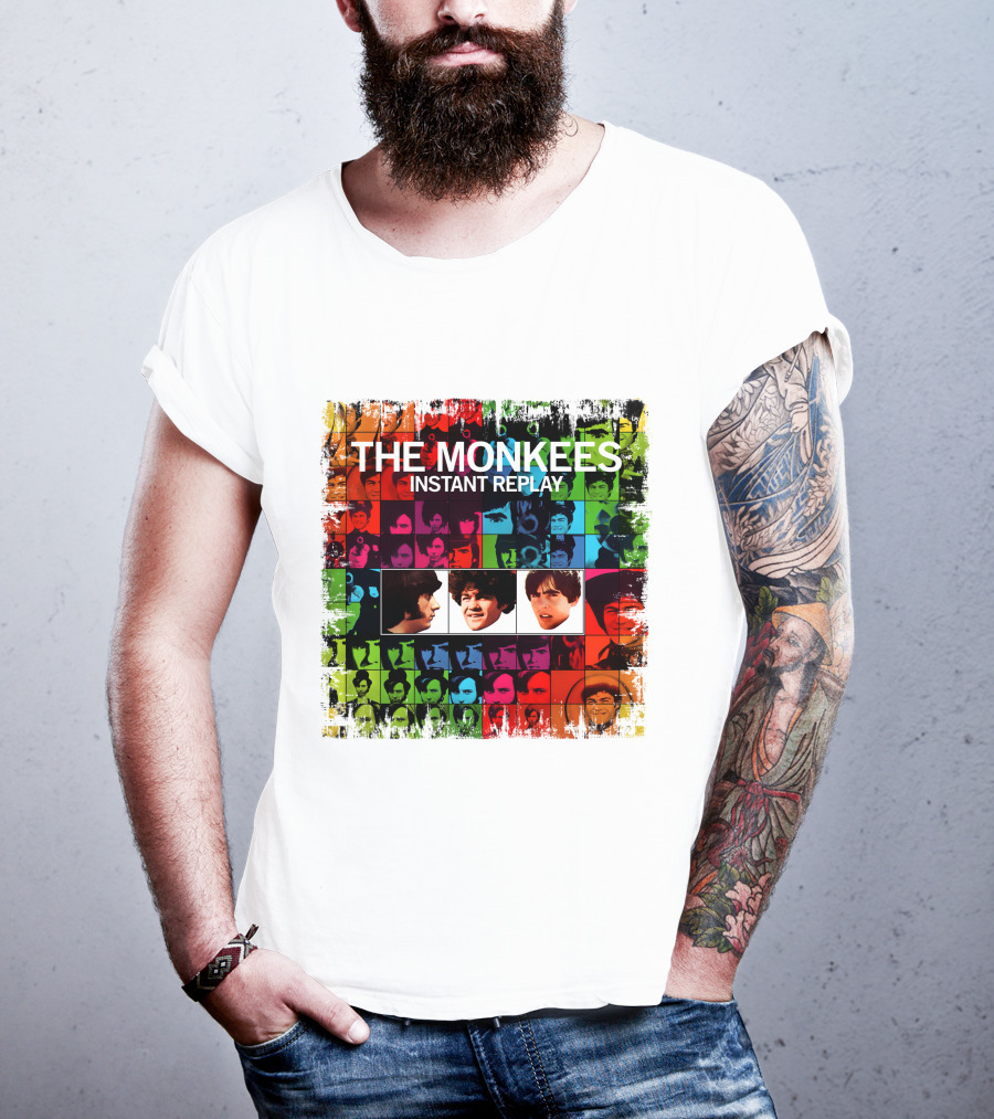The Monkees Instant Replay Album Art Collage T-Shirt