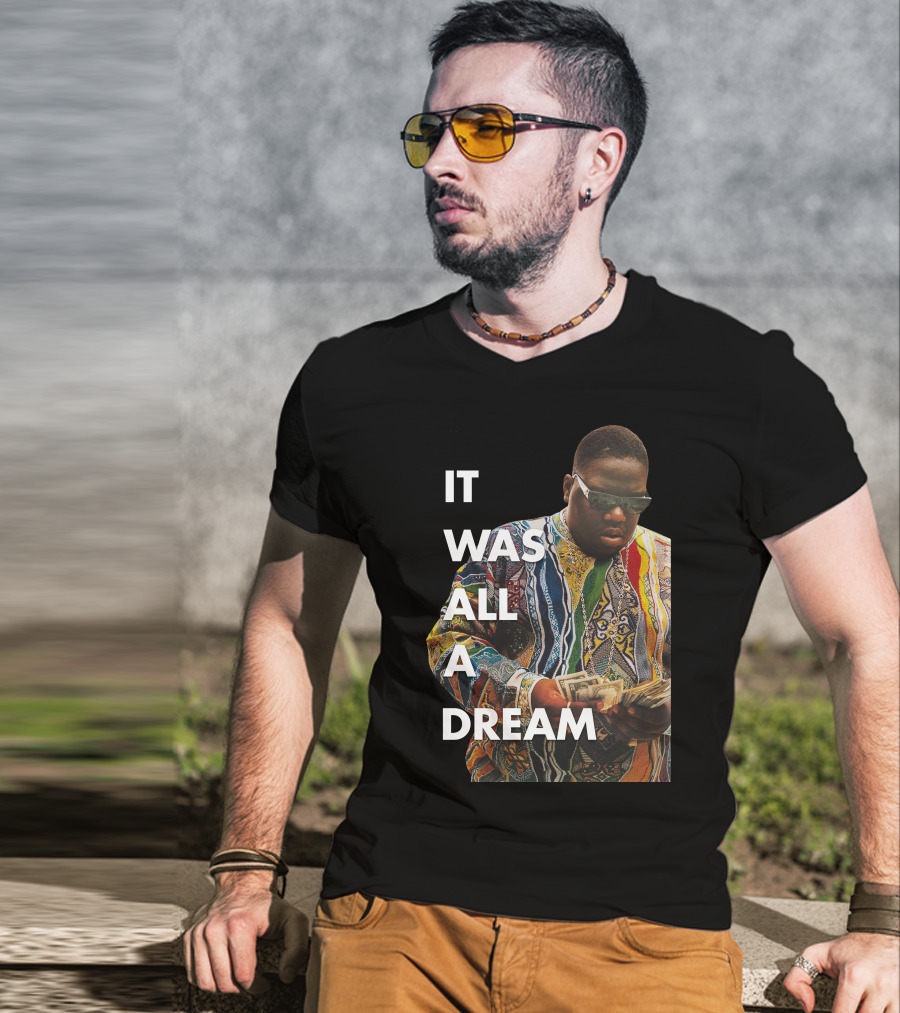It Was All A Dream Coogi Sweater Money T-Shirt