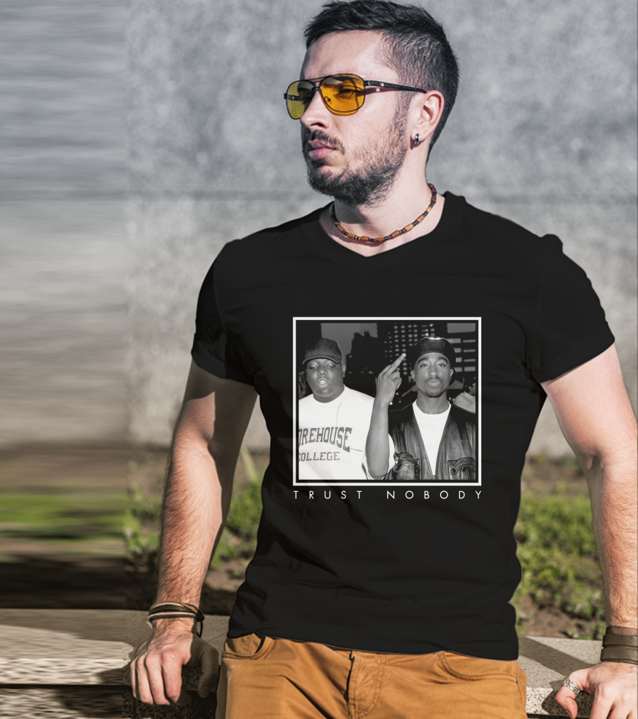Ntb Trust Nobody Morehouse College Two Rappers T-Shirt