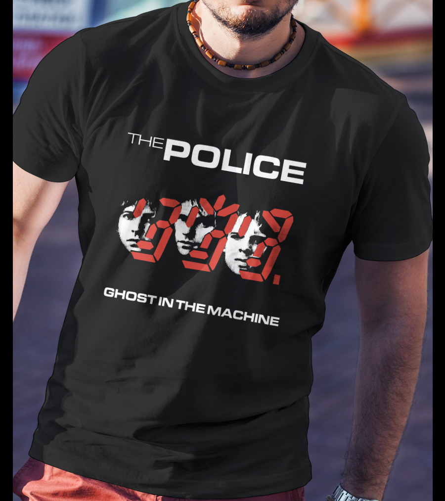 The Police Ghost In The Machine 1979 1980 1981 1982 1983 T-Shirt
