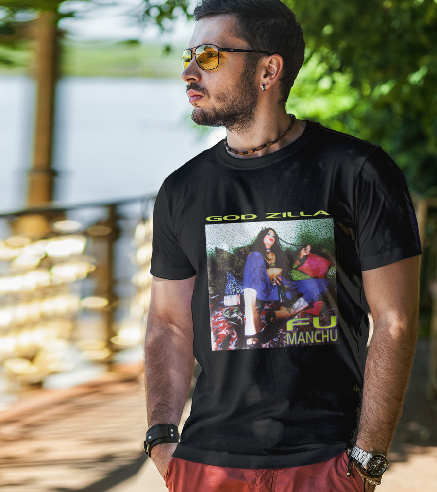 God Zilla Fu Manchu Fmc-33B T-Shirt