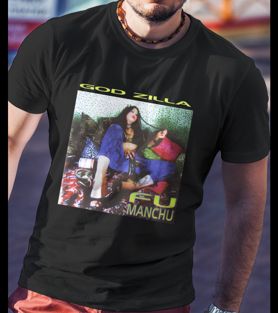 God Zilla Fu Manchu Fmc-33B T-Shirt