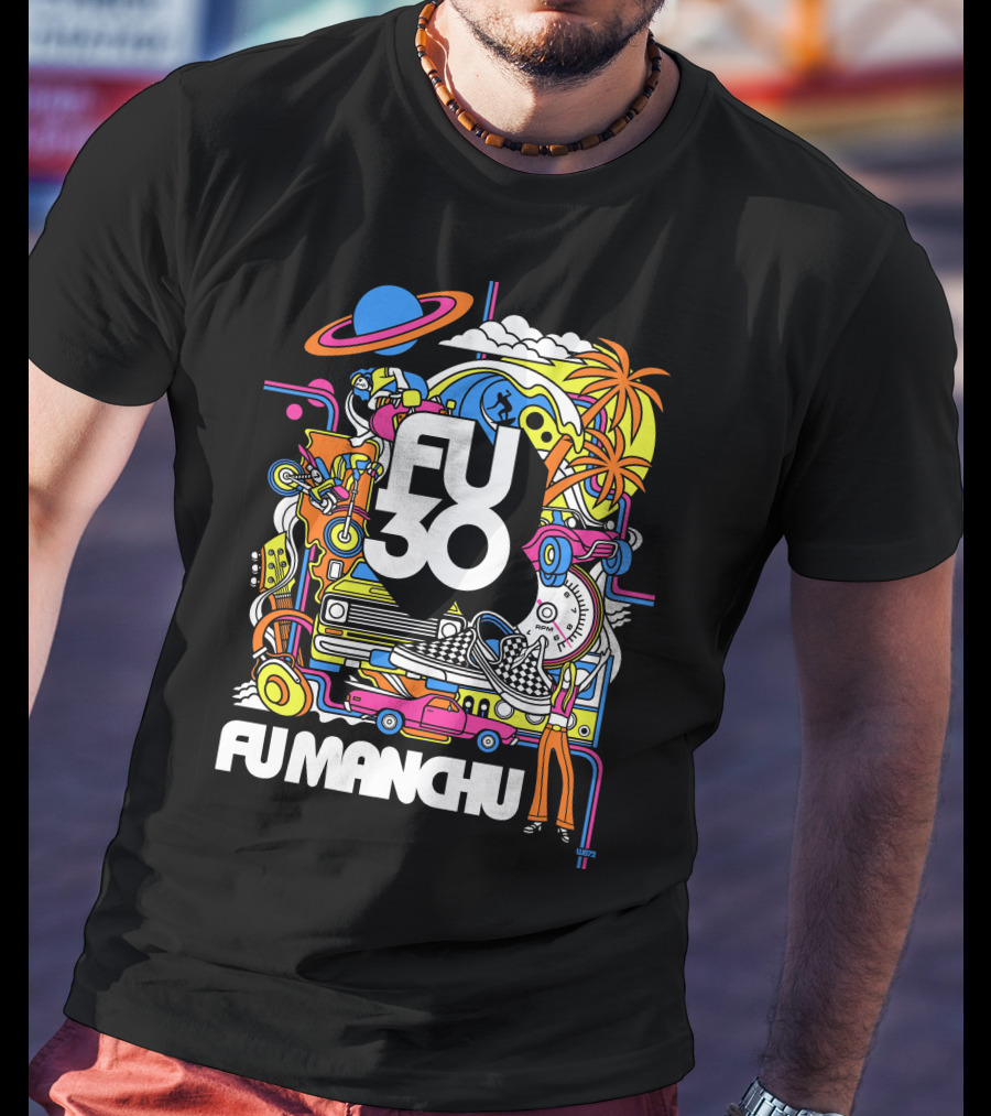 Fu30 Fu Manchu T-Shirt