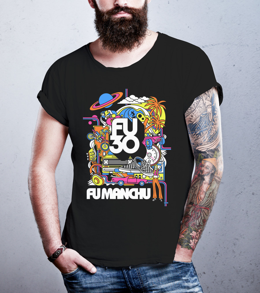 Fu30 Fu Manchu T-Shirt